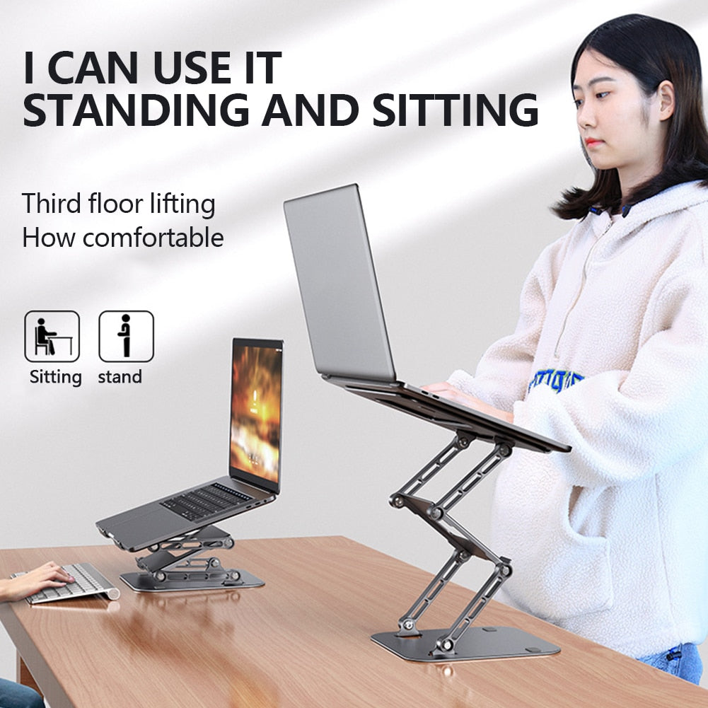 Adjustable 2 in 1 Notebook And Phone Stand