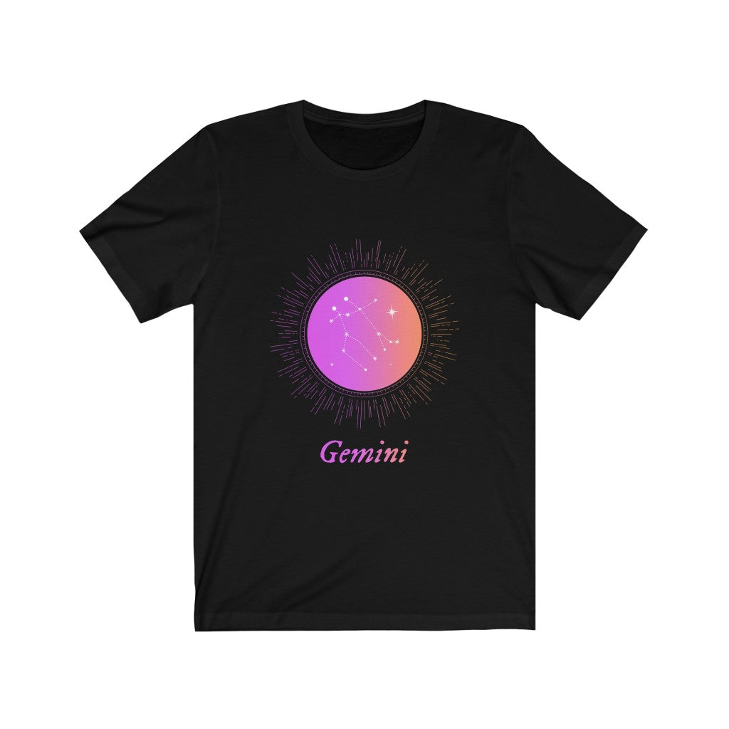 Womens Gemini Gradient Zodiac T-Shirt