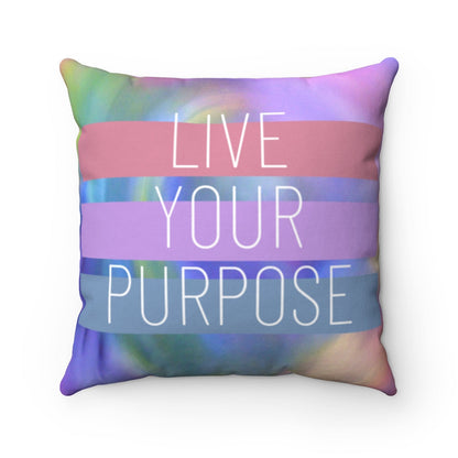 Live Your Purpose Cushion Home Decoration Accents - 4 Sizes