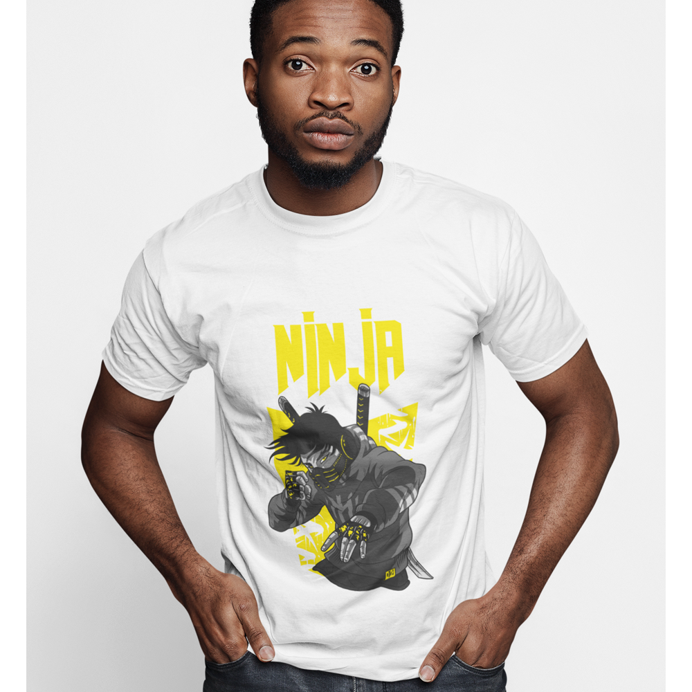 Mens Ninja Graphic T-Shirt