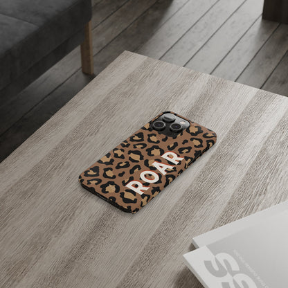 Leopard Print Slim Case for iPhone