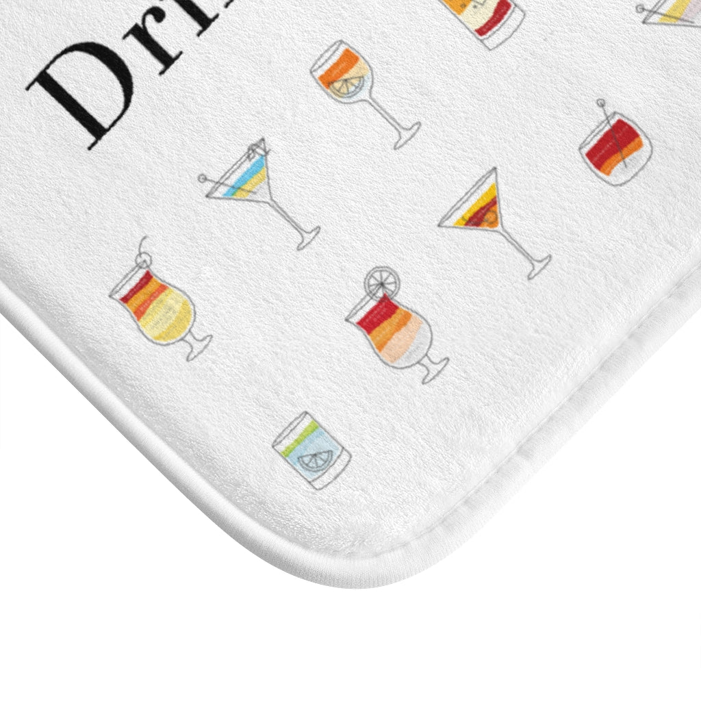 Drink Cocktail Bath Mat Home Accents