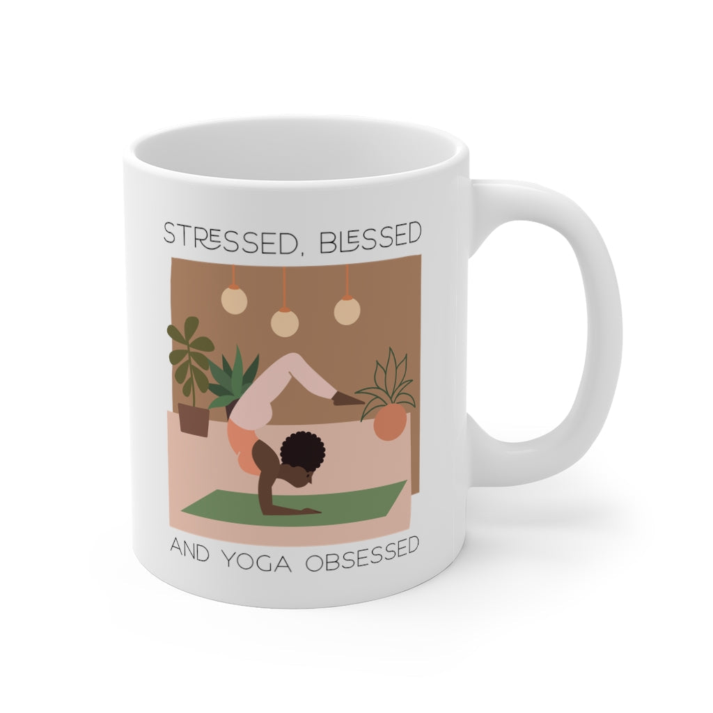 Stressed, Blessed and Yoga Obsessed Mug
