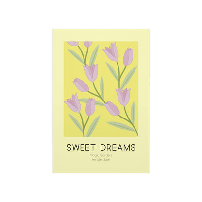 Sweet Dreams Tulip Poster