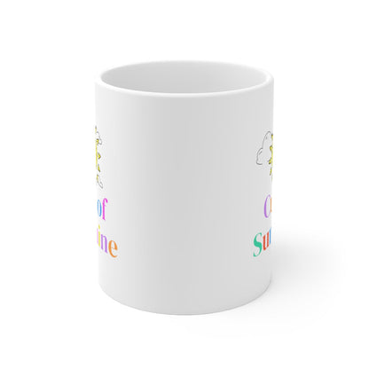 Cup of Sunshine Positive Quote Mug