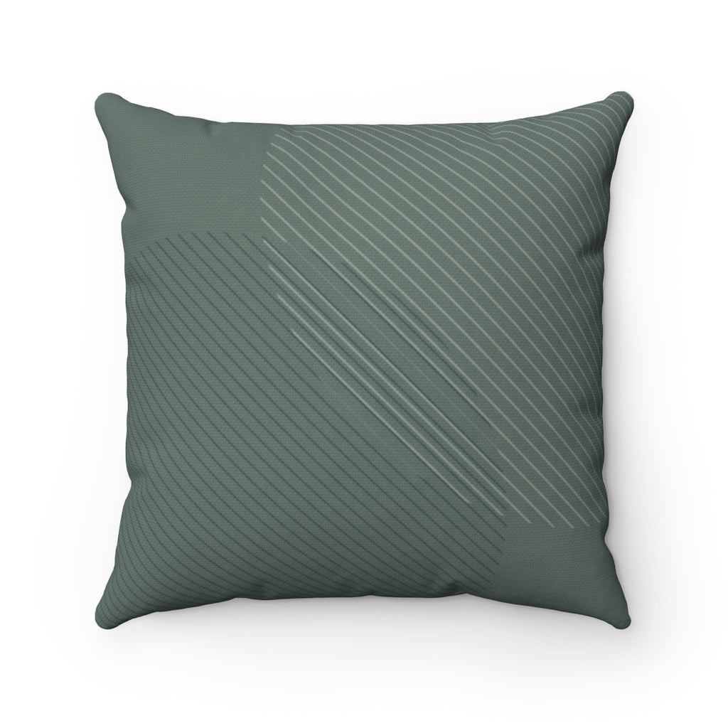Abstract Dark Green Design Cushion Home Decoration Accents - 4 Sizes
