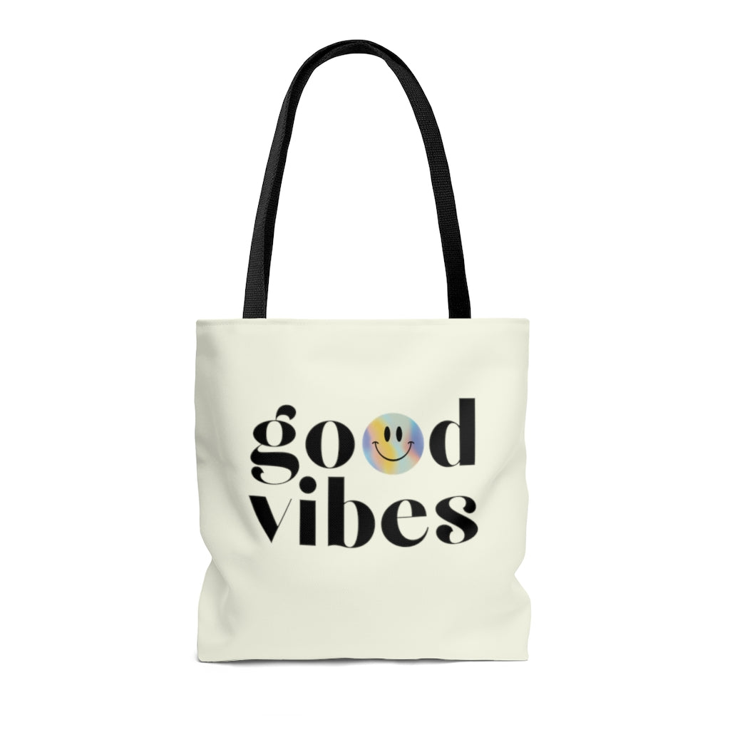 Good Vibes Beach Shopper Tote Bag Medium