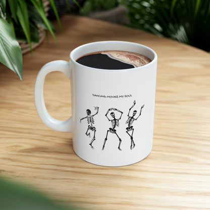 Skeletons Dancing Mug