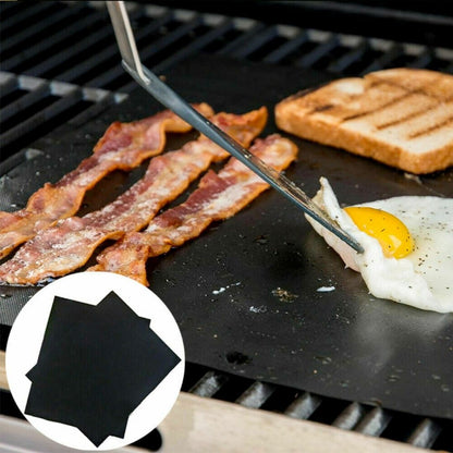Reusable Non Stick BBQ Meat Grill Mats 5 Pieces
