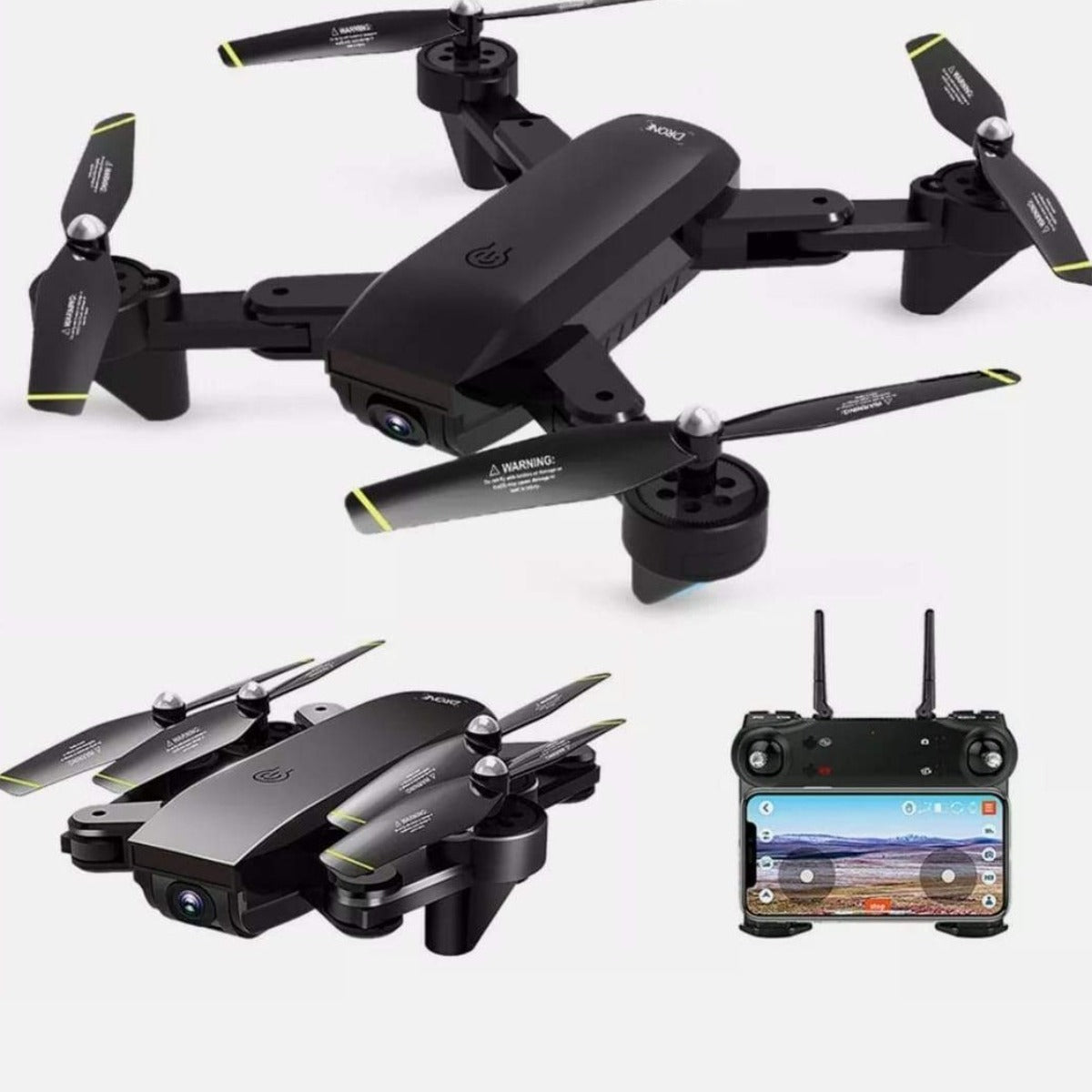 Ninja Dragon 4K Wide Angle Dual Camera3D Flip Quadcopter Drone