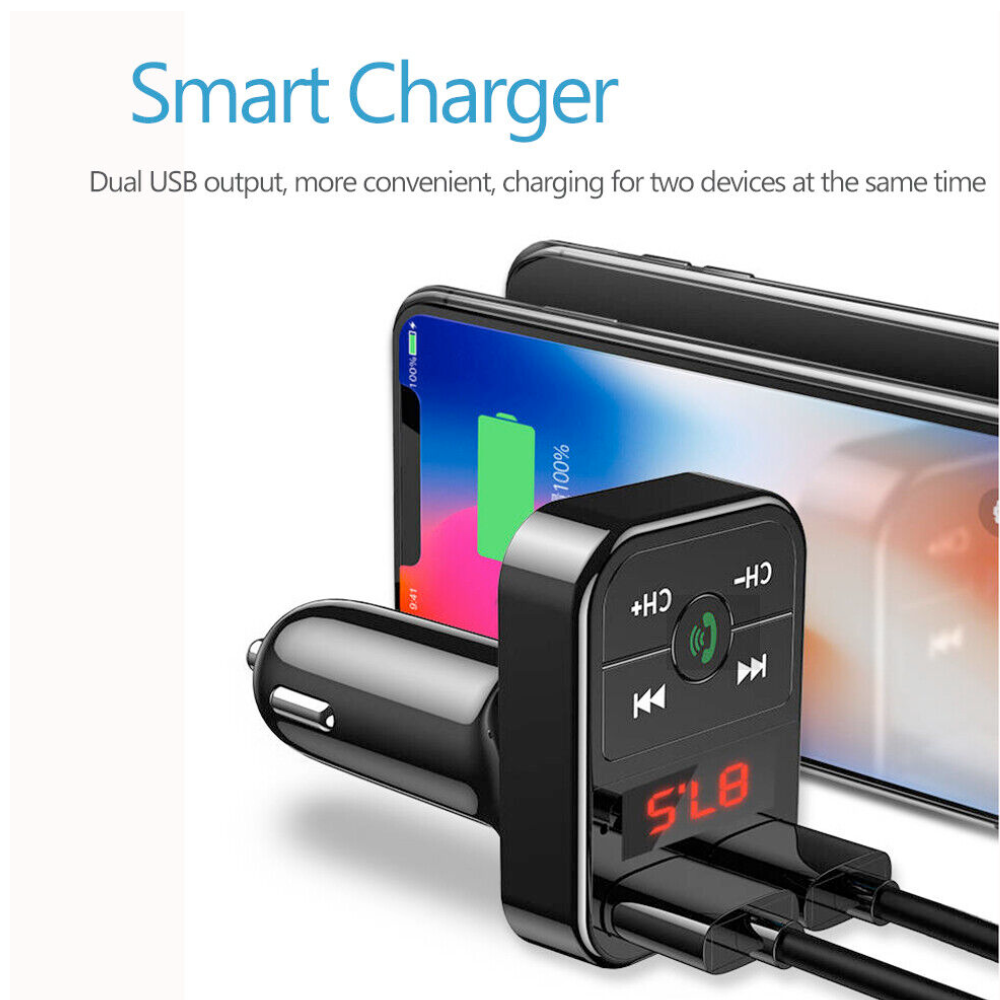 All Purpose Dual USB Car Adaptor Fast Charger