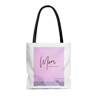 Shopper Tote Mom is The Heart Of The Family Bag Medium