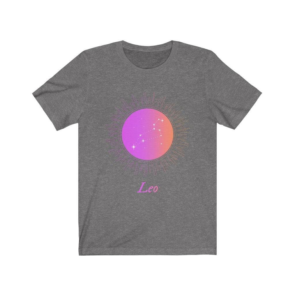 Womens LEO Gradient Zodiac T-Shirt