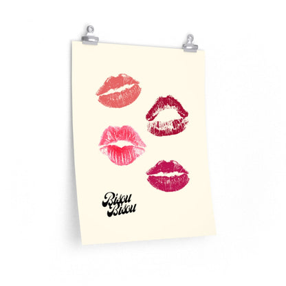 Bisou Bisou Kisses Poster