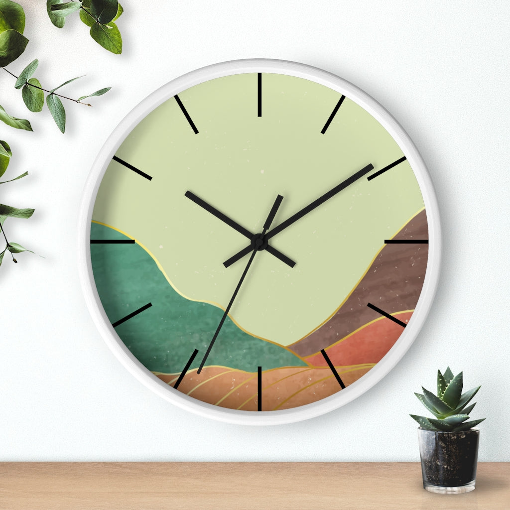 Tranquil Mountain Wall clock