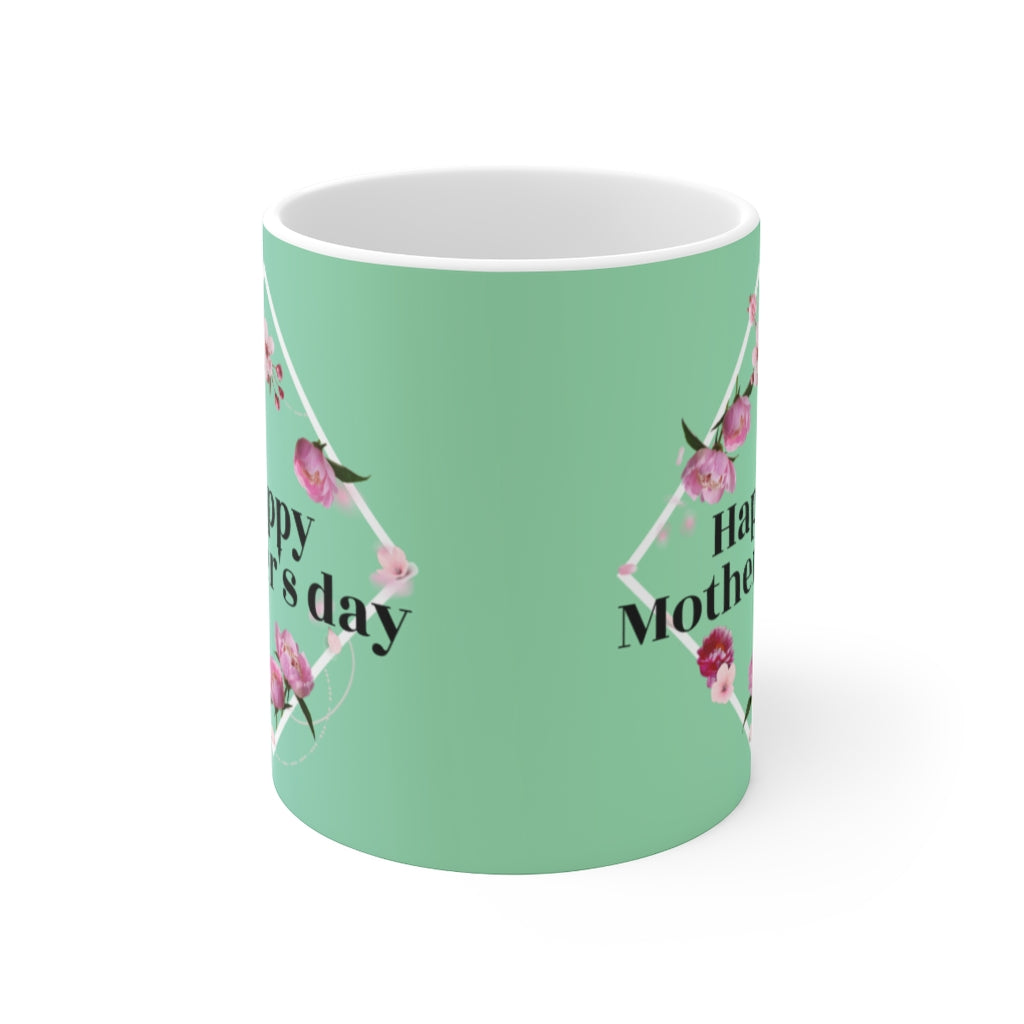 Happy Mother's Day Peony Theme Mug 11oz