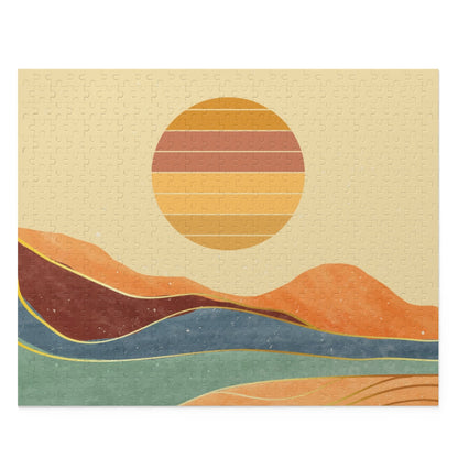 Desert Landscape Art Jigsaw Puzzle 500-Piece