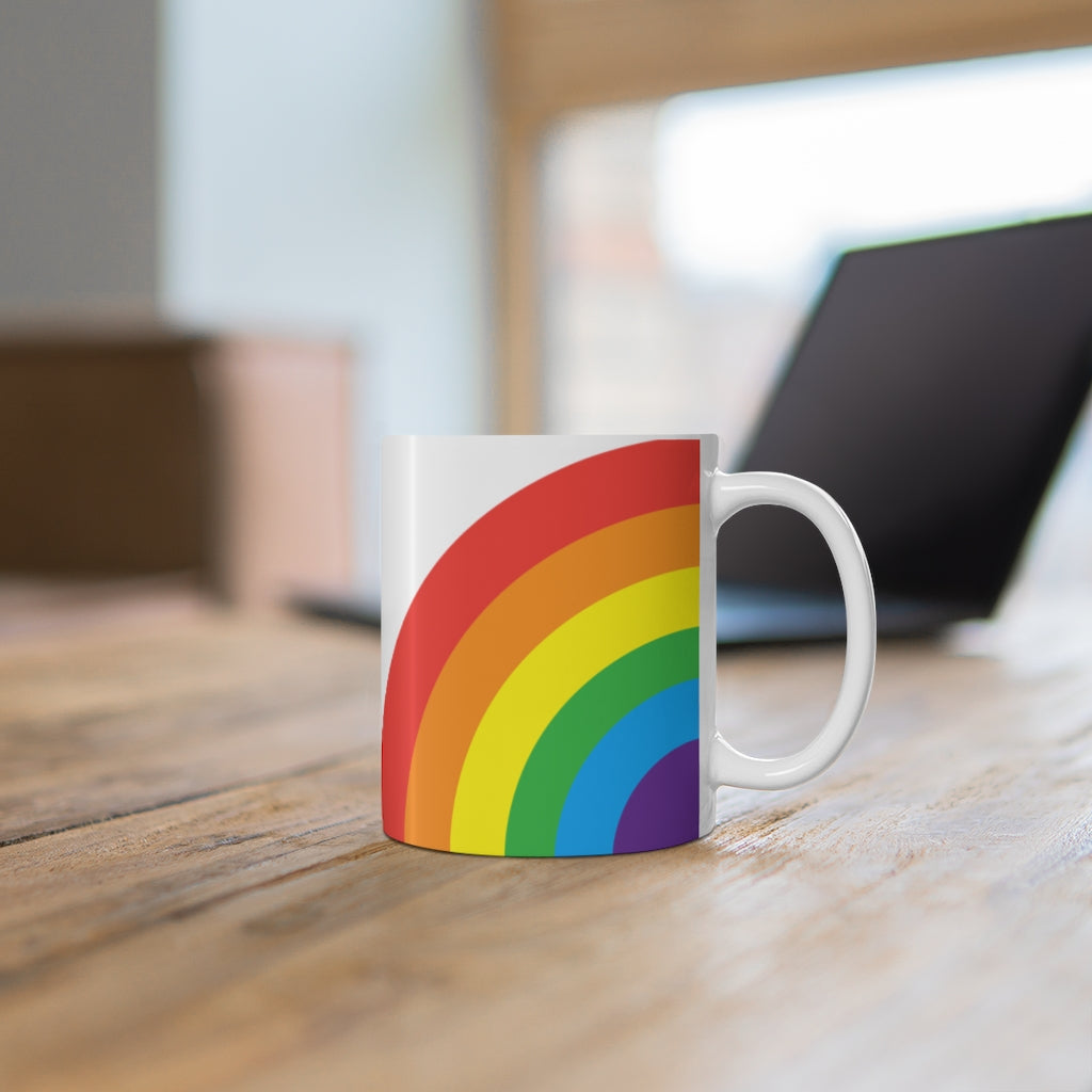 Rainbow Love Mug 11oz