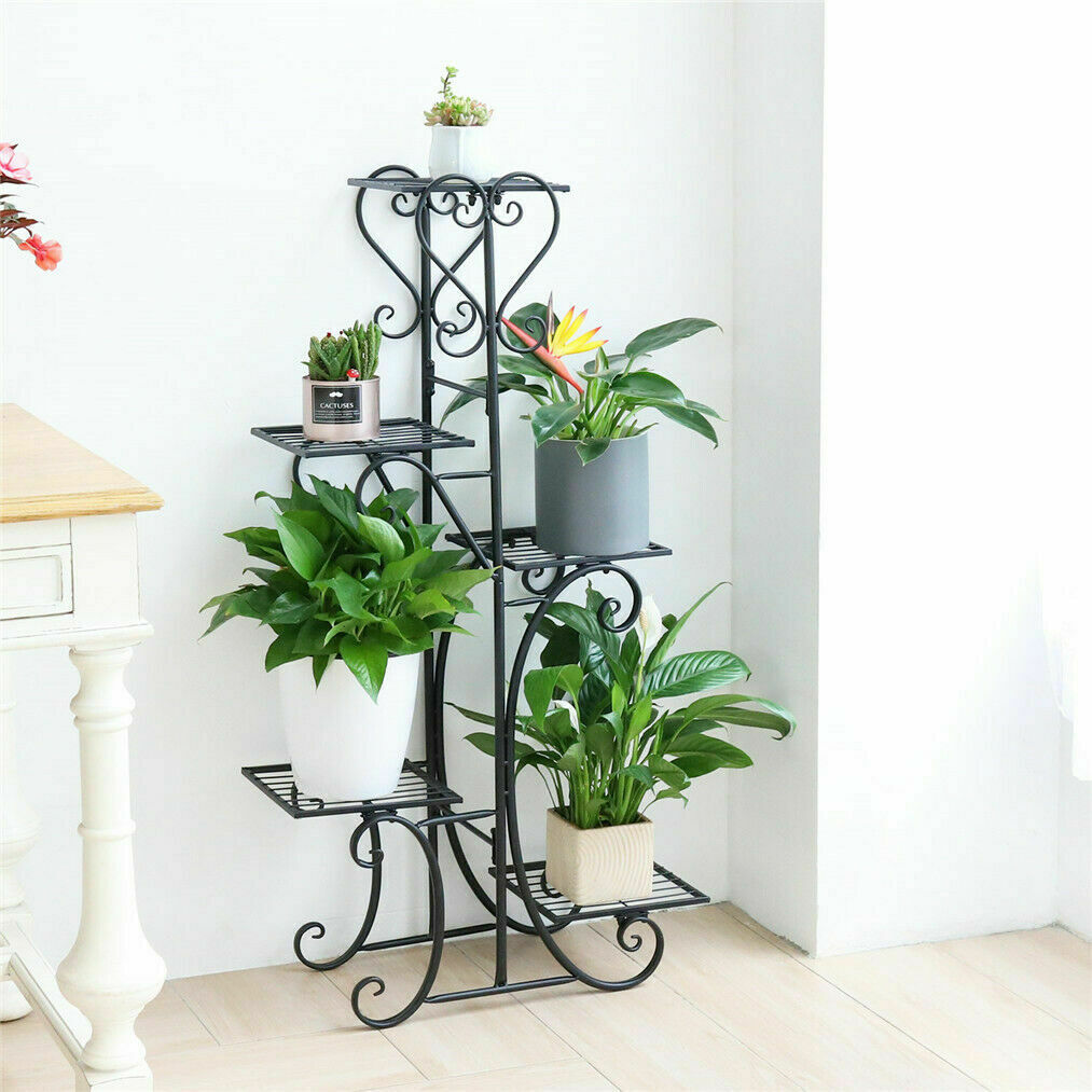 indoor and outdoor 5 Tier Metal Plant Stand