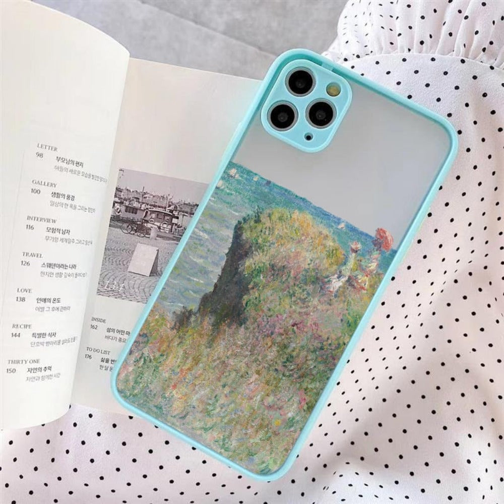 Japanese Theme Colorful Painted Case for iPhone