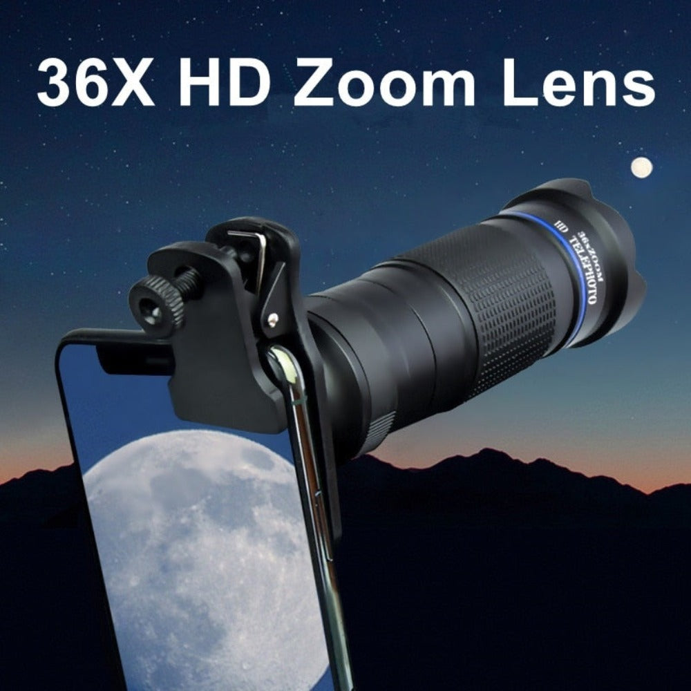 Dragon 36X Mobile Phone Lens Kit With Tripod