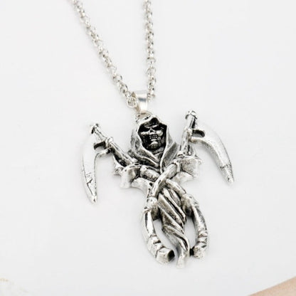 Dealth God with Double Sickle Necklace