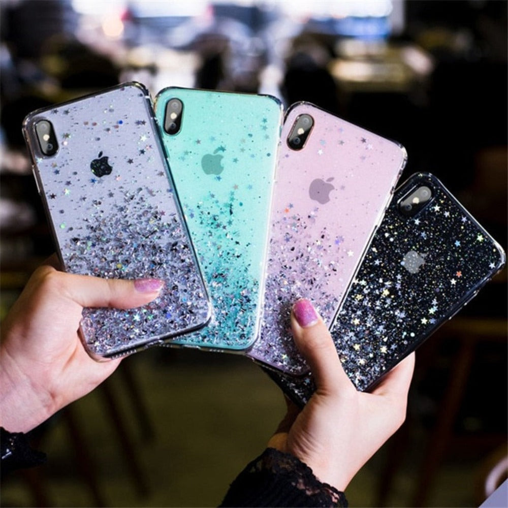 Glitter Sequin 360 Protective Case for iPhone