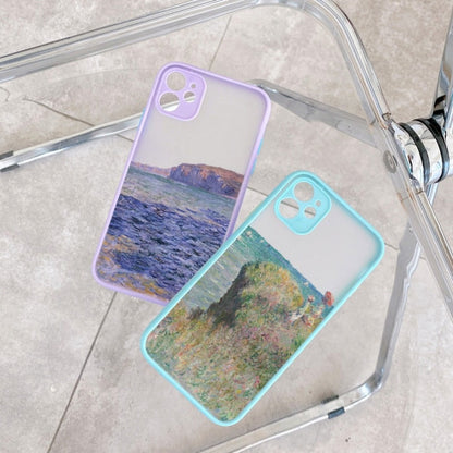 Japanese Theme Colorful Painted Case for iPhone