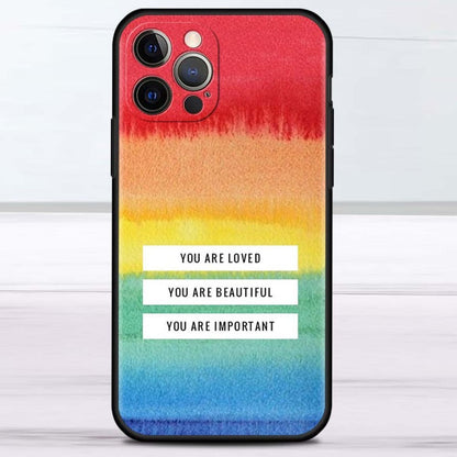 Rainbow Theme Protective Case for iPhone
