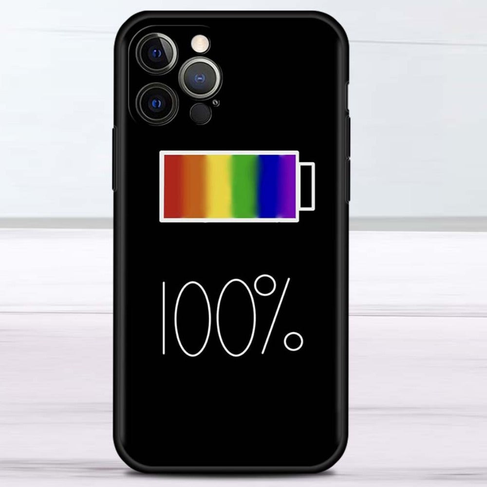 Rainbow Love Theme Protective Case for iPhone
