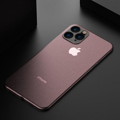 Ultra Thin 0.3mm Protective Matte Case for iPhone X to 14 series