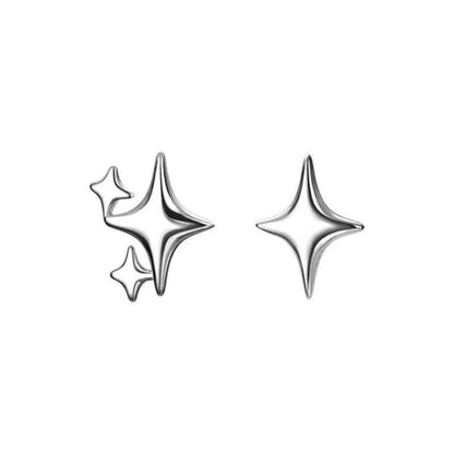 Asymmetrical Star Stud