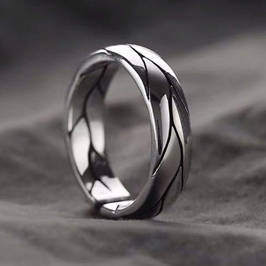 Cracking Style Resizable Ring