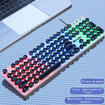 Dragon Round Key RGB Gaming Keyboard