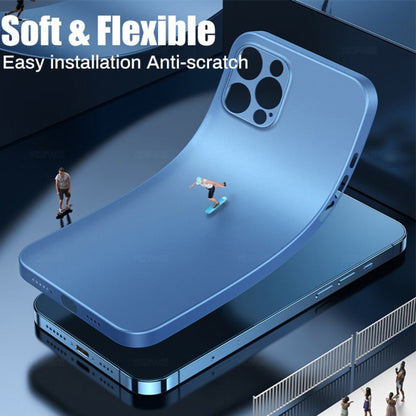 Ultra Thin 0.3mm Protective Matte Case for iPhone X to 14 series