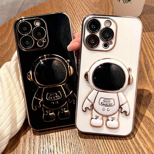 Astronaut Phone Case With Stand for iPhone