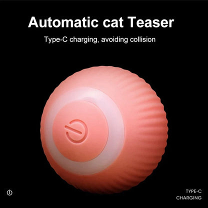 Electric Rolling Cat Toy Ball