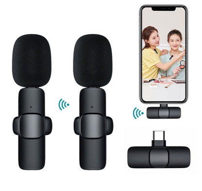 Mini Wireless Recording Microphone with Clip