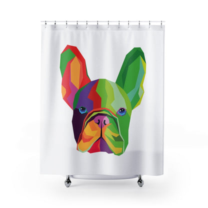 Frenchie Shower Curtains