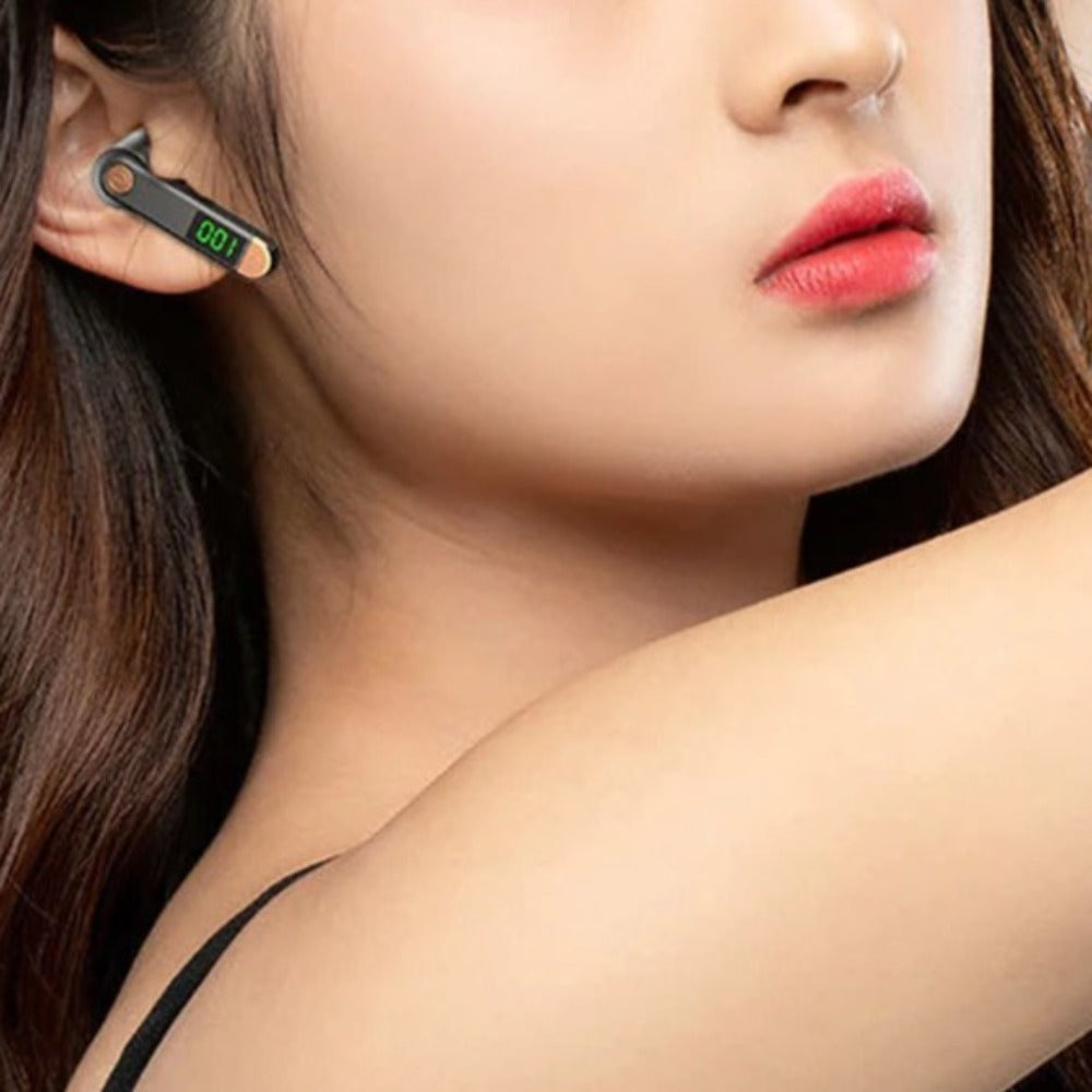 True Wireless Bluetooth 5.2 Single Earbud with Microphone