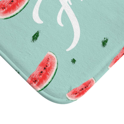 Fresh Watermelon Bath Mat