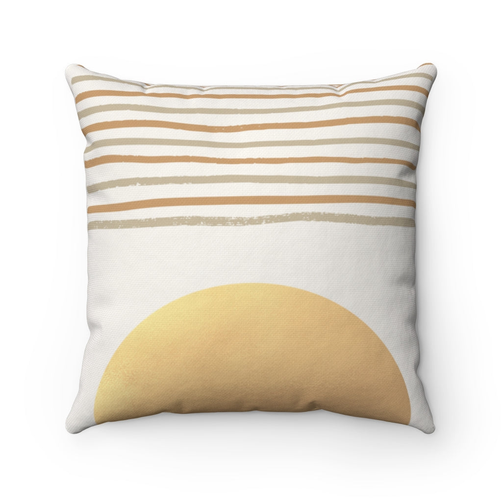 Abstract Sun with Lines Cushion Home Decoration Accents - 4 Sizes