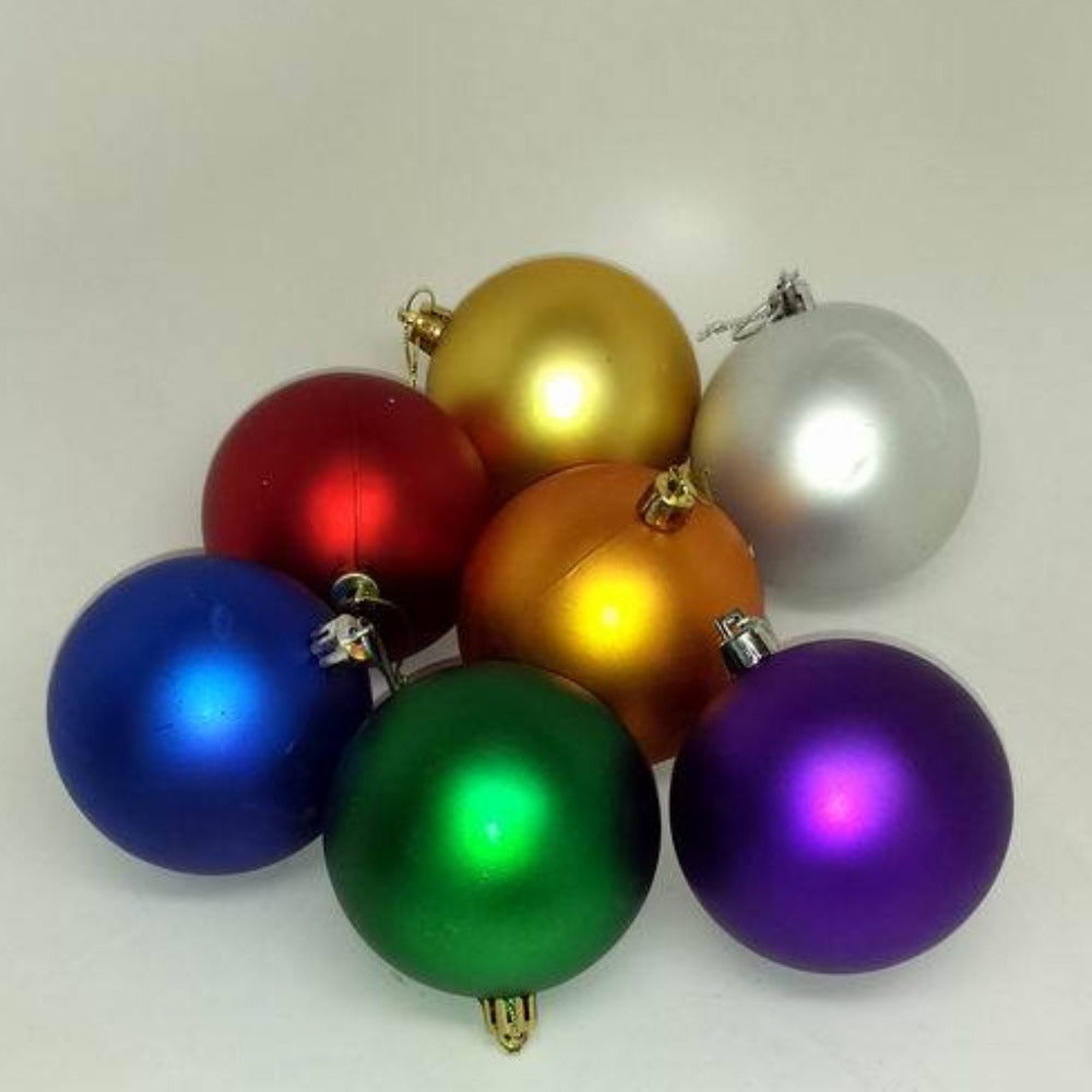 Christmas Ornaments Decoration Hanging Balls Value Pack 200 Units
