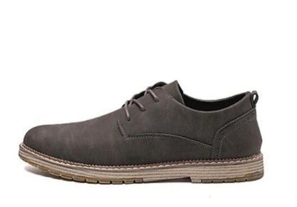 Mens Faux Suede Casual Lace Up Shoes