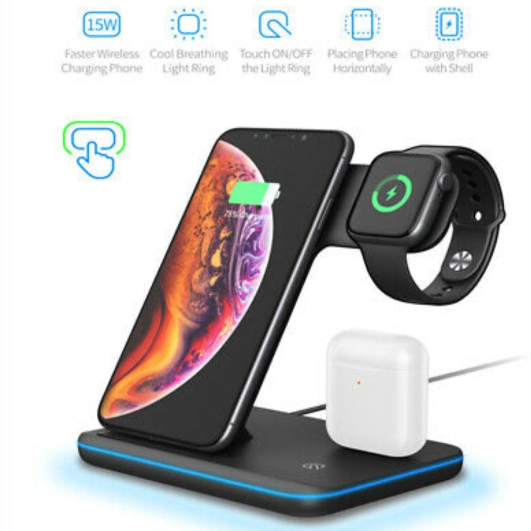 Dragon 3 in 1 Wireless Charging Station