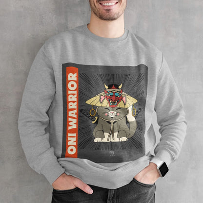 Mens Warrior Cat Sweatshirt