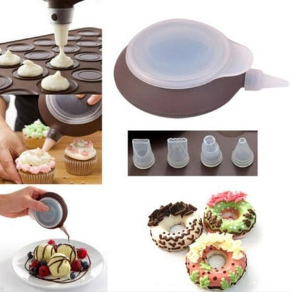 Silicone Macaroon Pastry Oven Baking Mold Set 48 slots