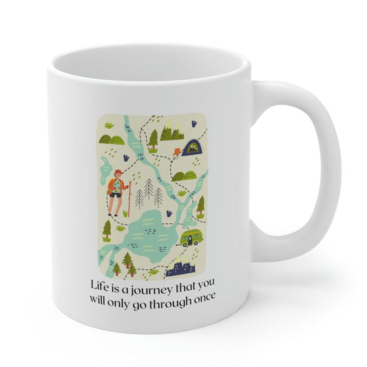 Life is a Journey Coffee Tea Mug