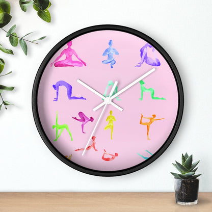Yoga Sanctuary Wall clock
