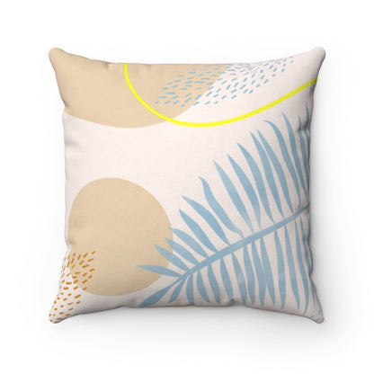 Blue Leaf Cushion Home Decoration Accents - 4 Sizes